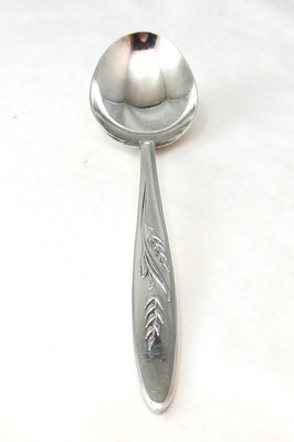 Oneida Community Silberüberzug Song of Autumn 1960 Oval Suppe Löffel (S)