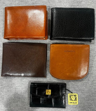 Five Wallets - Male Leather and other Brands Mixed Lot