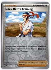 Black Belt's Training 099/131 Sv: Prismatic Evolutions Reverse Holo for  sale online