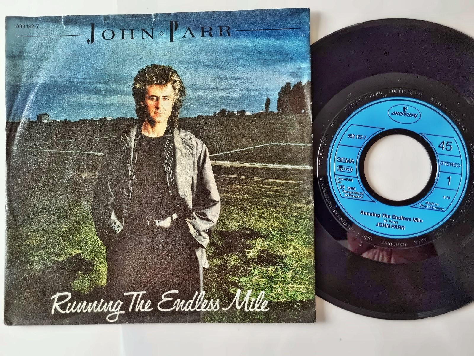 John  Parr - Running the endless mile 7'' Vinyl Germany