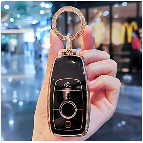 Funda protectora con llave remota de poliuretano termoplástico para automóvil Mercedes Benz 2017 Clase E W213 E200 - Imagen 10 de 11