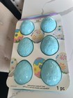 Celebrate It Easter Egg Non-Stick Cakelet Bakeware Pan 6 Molds Light Blue NEW — photo 1
