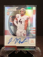 2020 Panini Prizm Draft #180 Jordan Mack Silver Prizm Rookie Auto