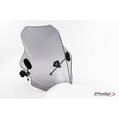 Windschutzscheibe PUIG Geräuchert Hell für Honda 125 Msx 2014-2020