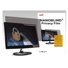 KEM Nanoblind 21.5" Privacy Blackout Screen Filter NB 21.5AP Blackout Side View