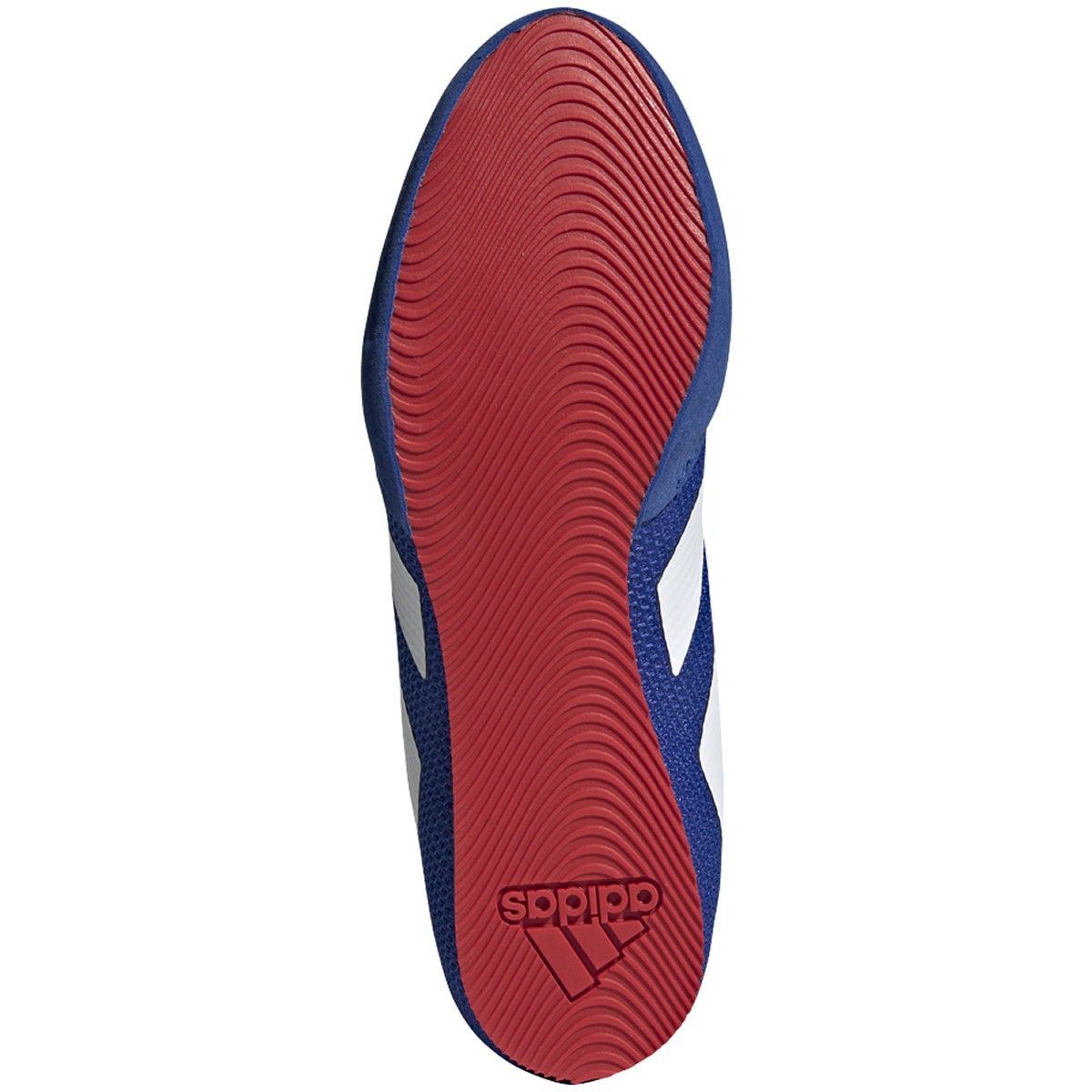 Adidas Box Hog 3 Red White Blue Boxing Boot Shoes Men's Size Adidas Box Hog 3 Red White Blue Boxing Boot Shoes Men's Size
