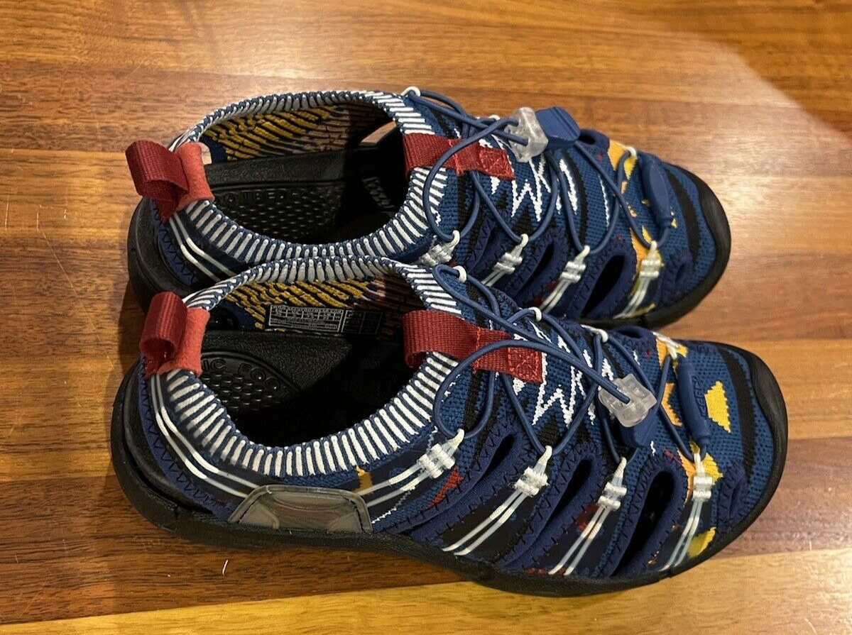 NEW KEEN EVOFIT ONE CLOSED TOE SPORT SANDALS TURQUOISE/BLACK