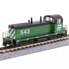 Kato 176-4378-DCC EMD NW2, Burlington Northern #543 w/ DCC Locomotive N Scale