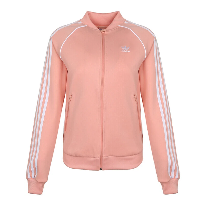 Adidas sst track clearance jacket dust pink