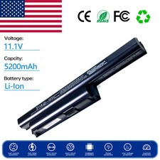 Battery for Sony Vaio VPCEE3M1E PCG-61313L PCG-61511M PCG-61611L VPCEA290X CTO