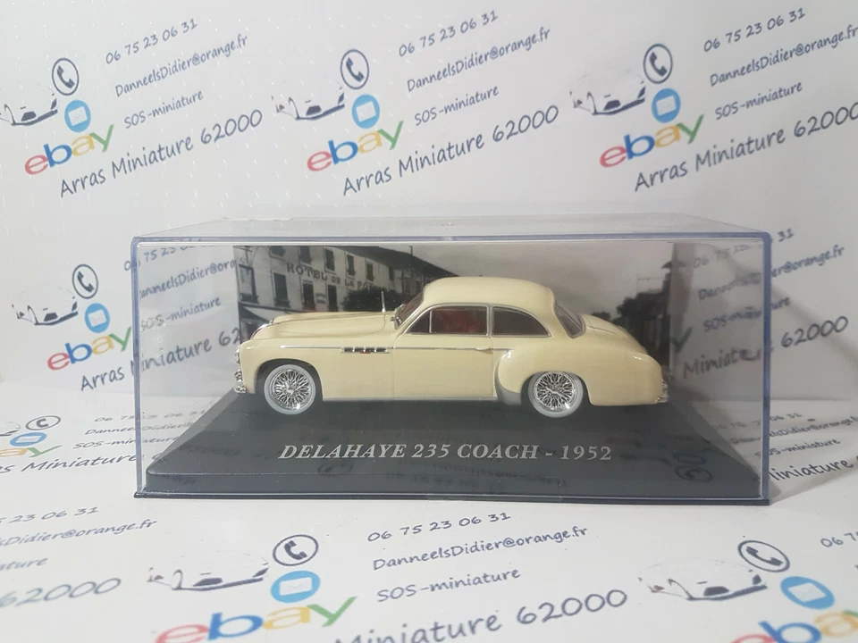 Delahaye 235 Coach - 1952 1:43 eme boite plexi ( neuf ) - Photo 1/1