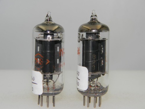 Pair 1960 CBS JHY 3B4 NOS NIB 2200gm & 2200gm Black Plate Serious Tubes S186 - Picture 3 of 4