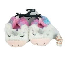 Wonder Nation Infant/Toddler /Baby Unicorn Slippers Size 4