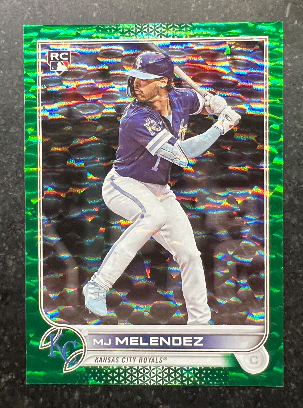 2022 Topps Update Green Foil M.J. Melendez #223 144/499