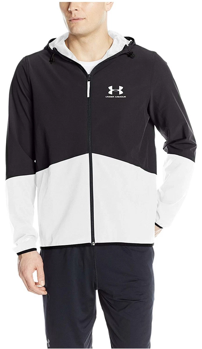 Under Armour Men's Sport Style Wave Jacket Black/silver Size XL