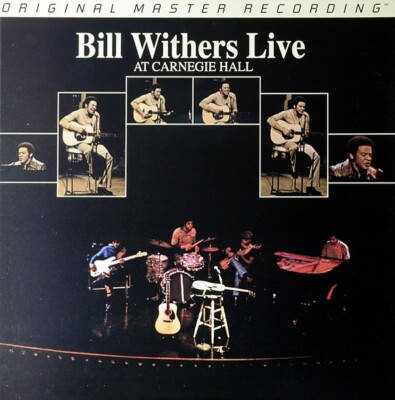 BILL WITHERS - Live at Carnegie Hall (180g MFSL Limited Numbered VINYL 2LP 2014)