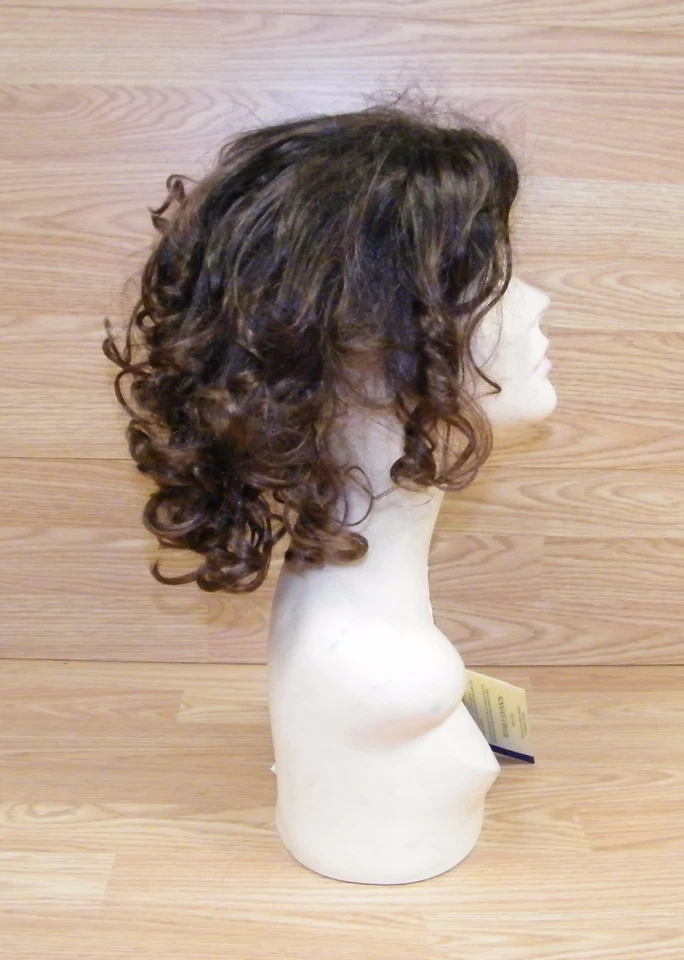 Media peluca sintética Beverly Johnson BJ (TP30/1B) HW500 tejido X-Press **NOS** Foto 2 de 4