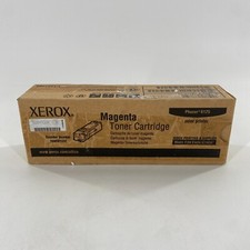 NEW Genuine Xerox Phaser 6125 106R01332 CT201084 Magenta Toner OEM OPEN