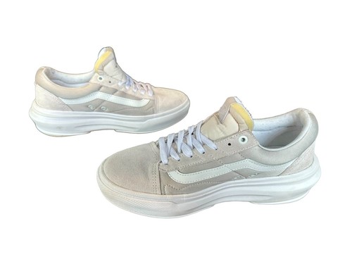 Vans ComfyCush Old Skool Overt CC Skate Shoes Light Gray White Men’s 9.5 - Picture 4 of 9