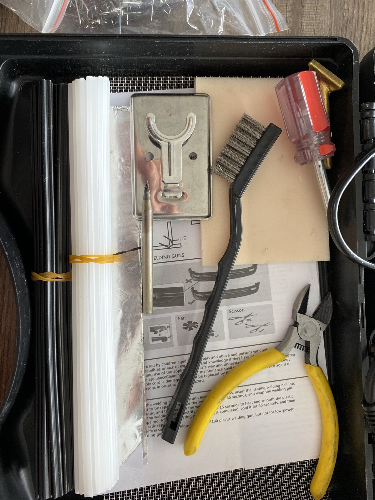 WRDLOSY 220W Plastic Welder, 2 in 1 Plastic Welding Kit/4