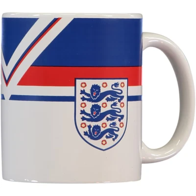 Official England Football 1982 Retro Home Shirt Kit Mug Brand New Boxed