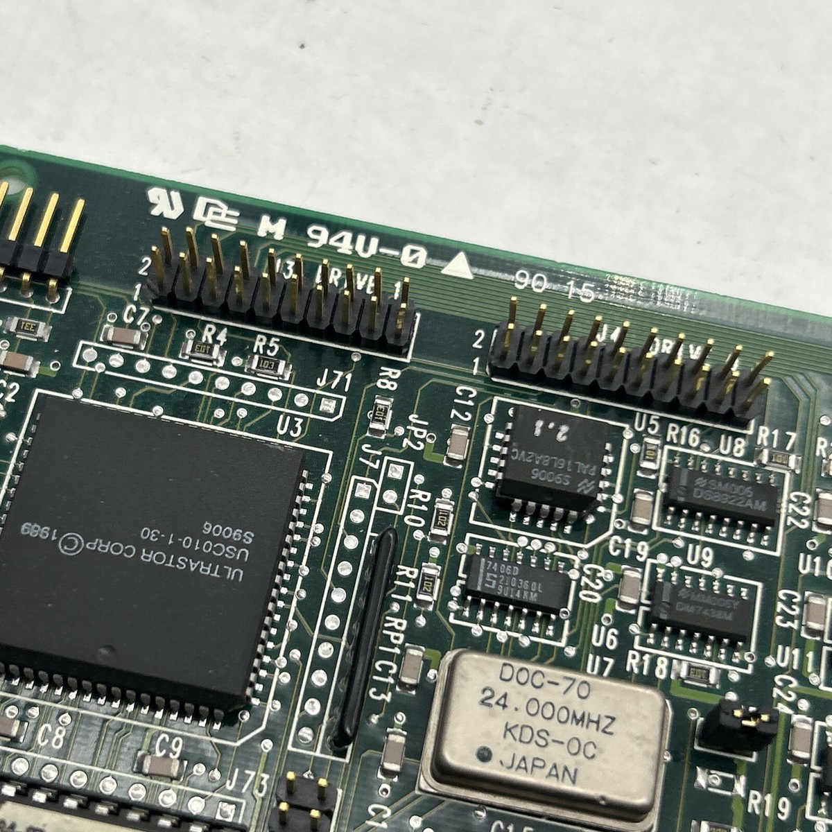 ESDI ULTRASTOR 802-18009 Floppy & Hard Drive Controller Card ISA