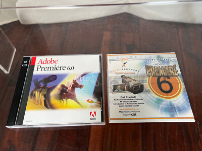 Adobe Premiere 6.0 Education Version For Mac - 2 Disc Set With Keys