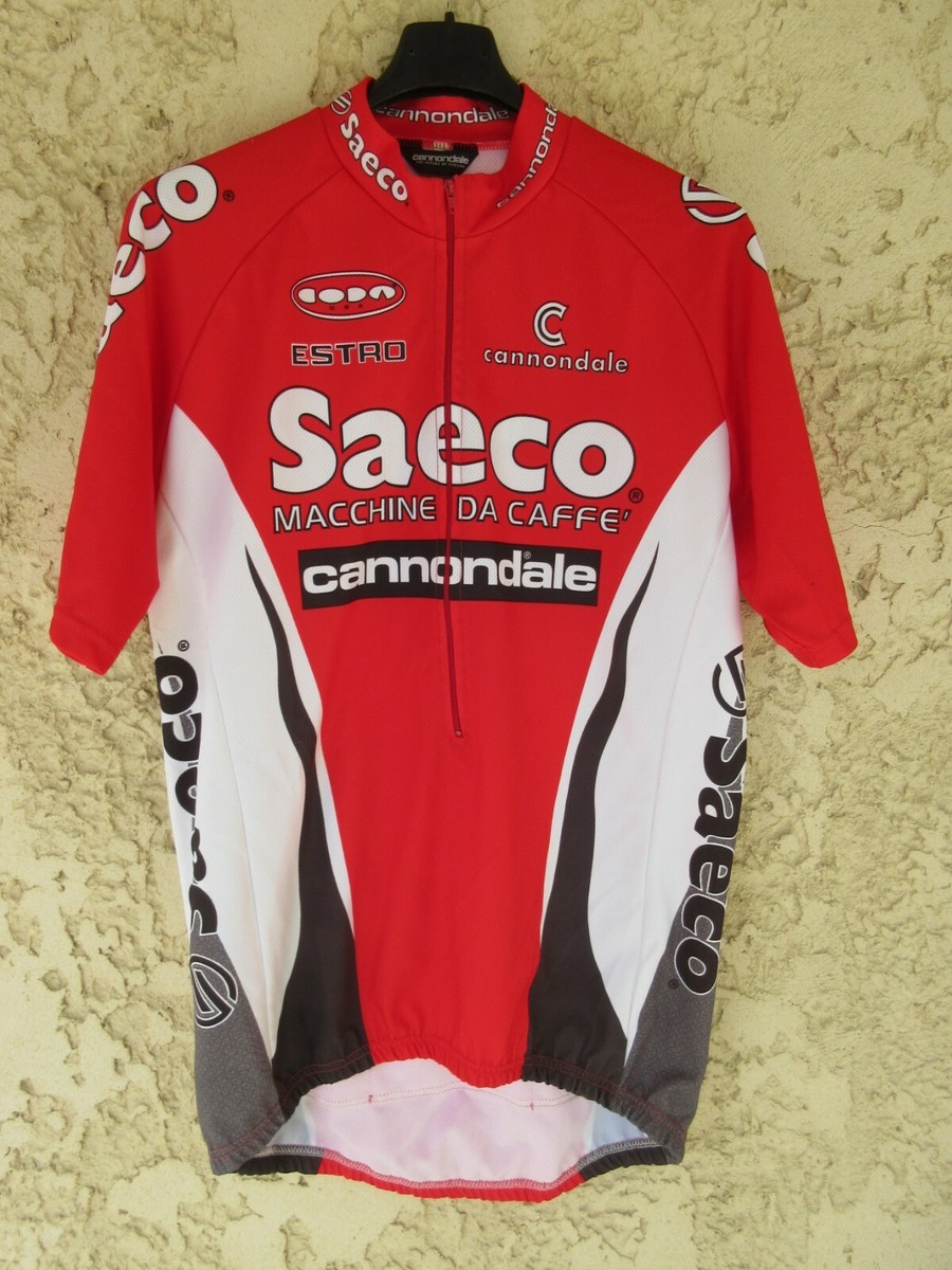 Maillot Jersey SAECO CANNONDALE MAGLIA BICI CICLISMO SHIRT