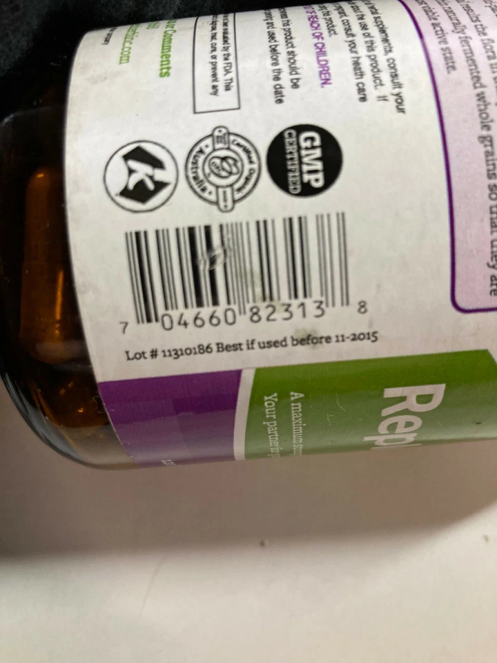 Green Herb - Replenish Probiotics - 120 Vegetarian Capsules - Image 4 of 4