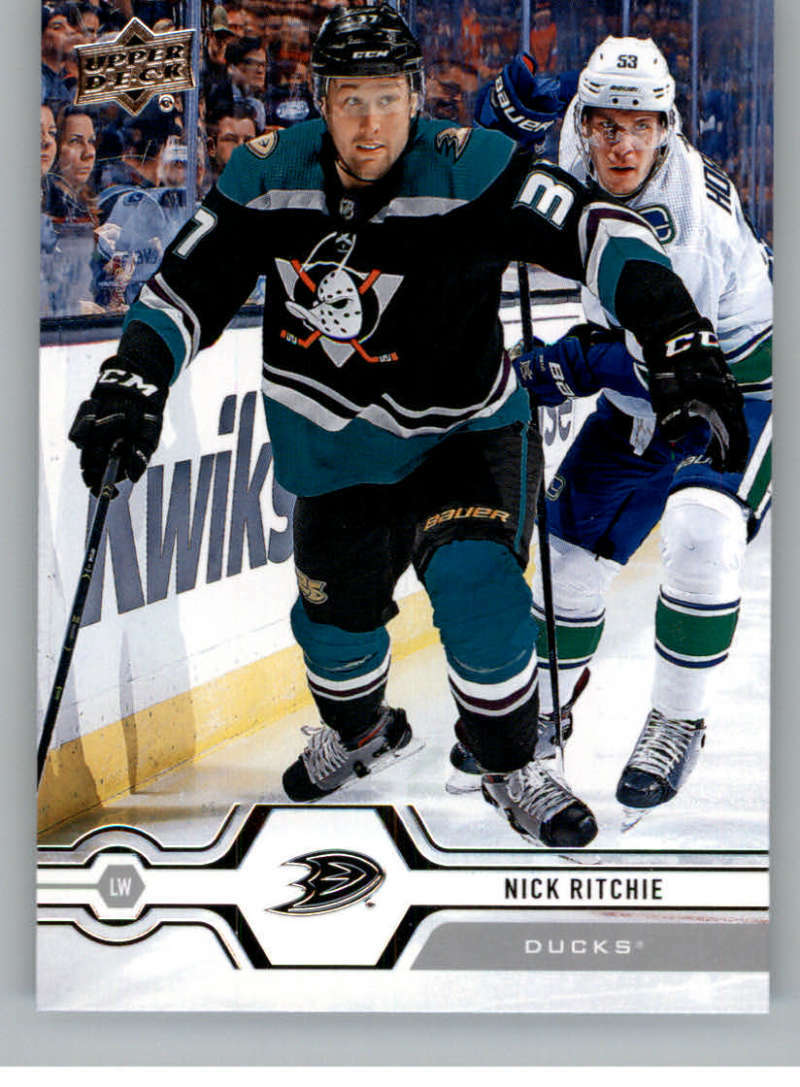 2019-20 Upper Deck #176 Nick Ritchie NM-MT Ducks