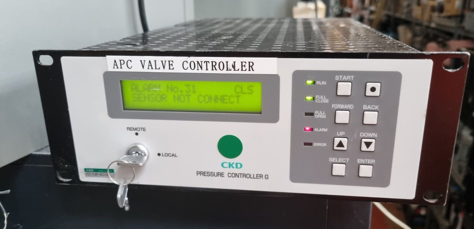 CKD VEC-CA8-X0312-3 ver. 3.02k PRESSURE CONTROLLER G (r2s4.2)