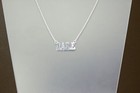 925 Sterling Silver D.A.R.E. Pendant on a 19" Chain Necklace 5.2 Grams (NEC5763)