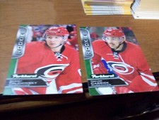 2 dif 2016-17 PARKHURST ROOKIES- HURRICANES- TREVOR  CARRICK & TOLCHINSKY- MINT