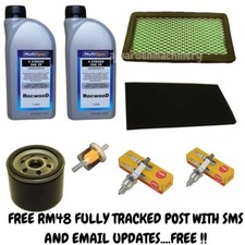 Service Kit Fits HONDA GCV520 GCV530 GXV520 GXV530 - Oil & Air Filters NGK Oil