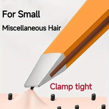 2pcs Precision Stainless Steel Tweezers-Slant Tip,Durable,Tight Clamp,Ergonomic