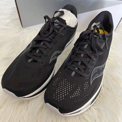 NIB SAUCONY Endorphin Pro Black Running Shoes S20598-45 Mens Size 10 HTF