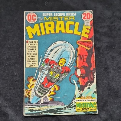 DC Comics Mister Miracle #12 1972 Kirby Royer Bronze Age