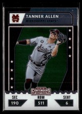 2021 Panini Elite Extra Edition #CTO-TA Tanner Allen College Tickets Optic 3002F