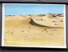 Countrycore Wallchart vintage Poster Sahara Sandy Desert