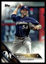 2016 Topps #380 Michael Blazek