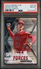 2018 Topps Stadium Club Special Forces Shohei Ohtani Rookie #SF-SO PSA 8