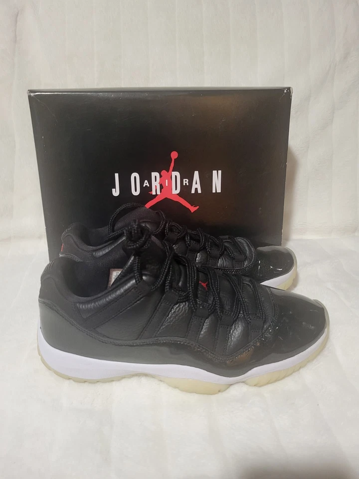 Nike Air Jordan 11 Retro Bajo 72-10 Talla 11 Para hombres AV2187 001 Usado Foto 4 de 4