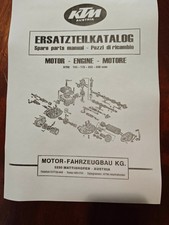 KTM 125-175-250-400 1976 - Esploso completo motore e codice ricambi