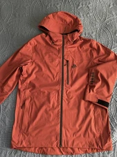 JONES SNOWBOARDS Men's L Peak Bagger Stretch Jacket Red 20k/20k MSRP $399 NWT
