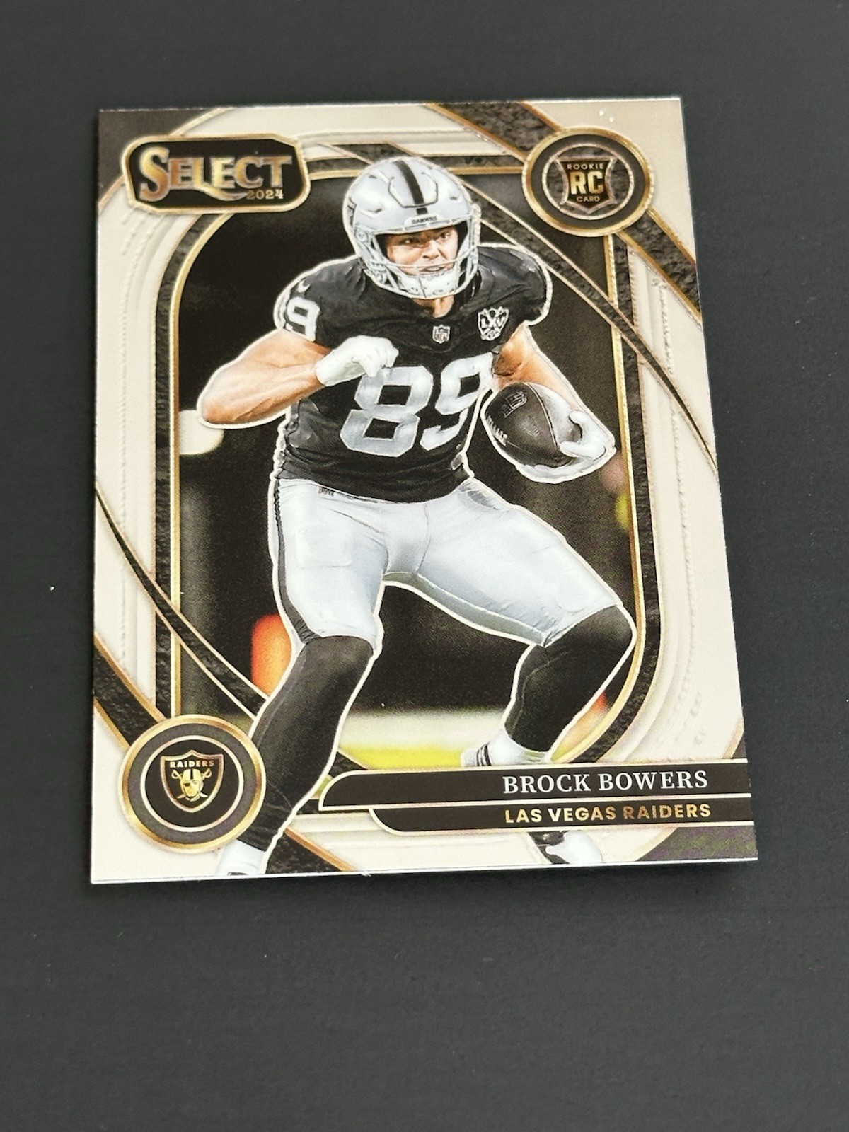 2024 Panini Select - Club Level Brock Bowers #222 (RC)