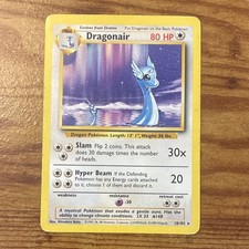 Dragonair 18/102 Base Set Unlimited Regular Rare 80 HP English Pokémon TCG 1999 on eBay