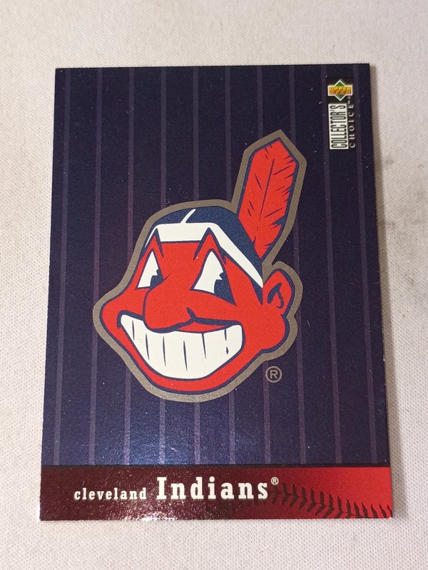 1997 Upper Deck Collector's Choice  Cleveland Indians checklist logo
