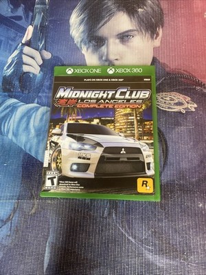 Midnight Club: Los Angeles - Complete Edition (Xbox One, Xbox 360, 2009) Used