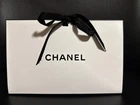 CHANEL Origami Signature GIFT BOX w/ Ribbon & Tissue 8.75" x 5.5" x 3" AUTHENTIC