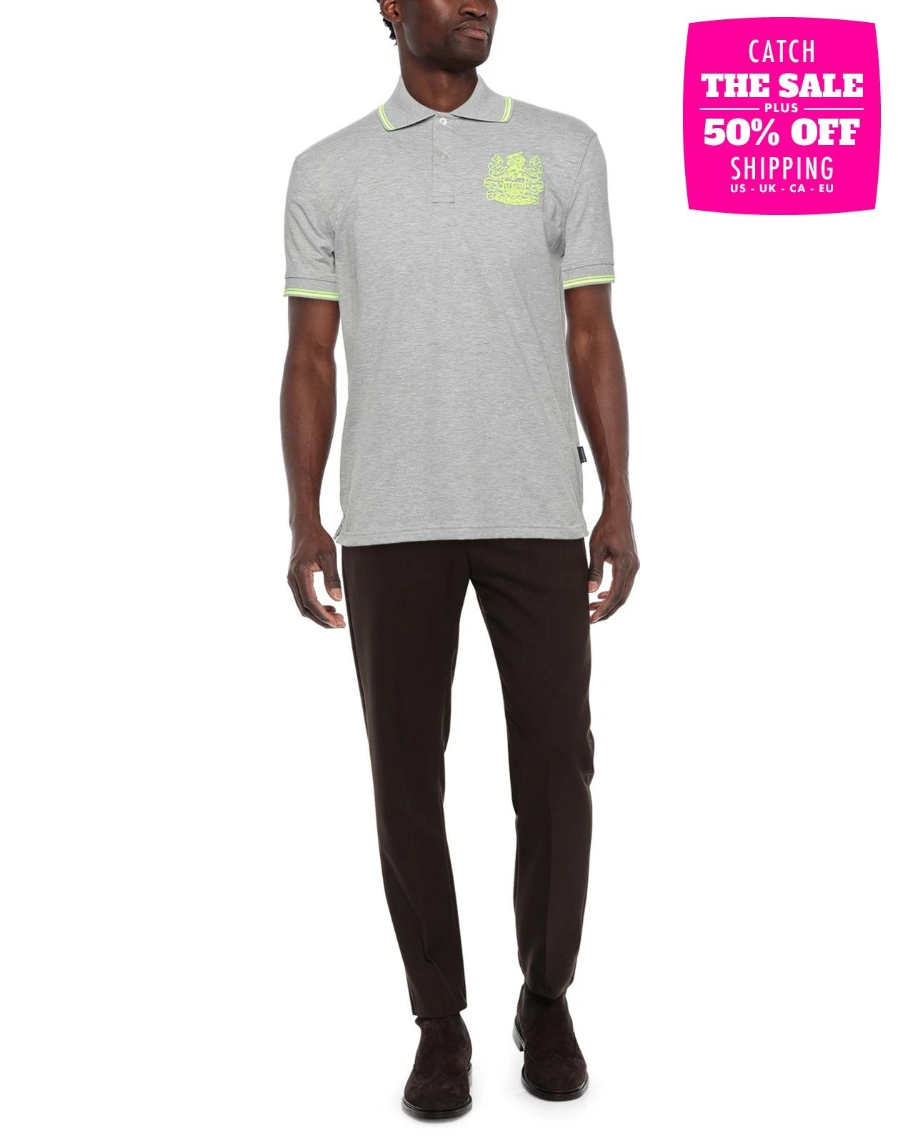 RRP €165 AQUASCUTUM Pique Polo Shirt Size S Melange Embroidered Logo Collared